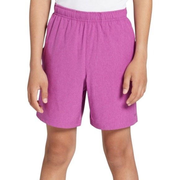 DSG Boys Agility Shorts NWT - Size L‎ - Magenta Grape Heather - Picture 2 of 11